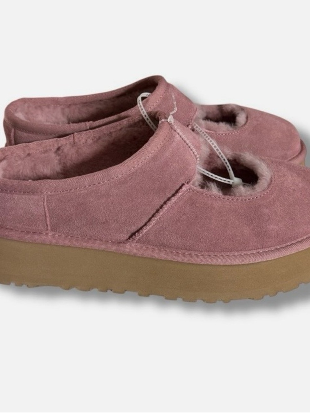 UGG Bea Pink Mary Janes - Size 8
